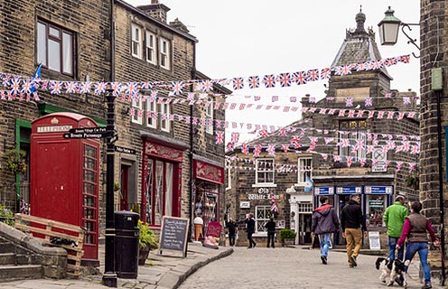 Haworth town centre